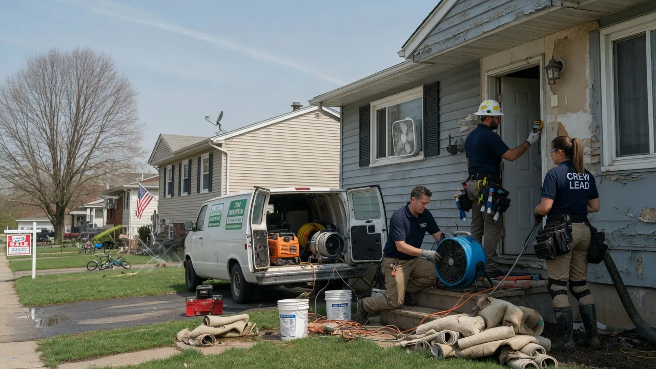 Flood Cleanup in San Martin, CA near me